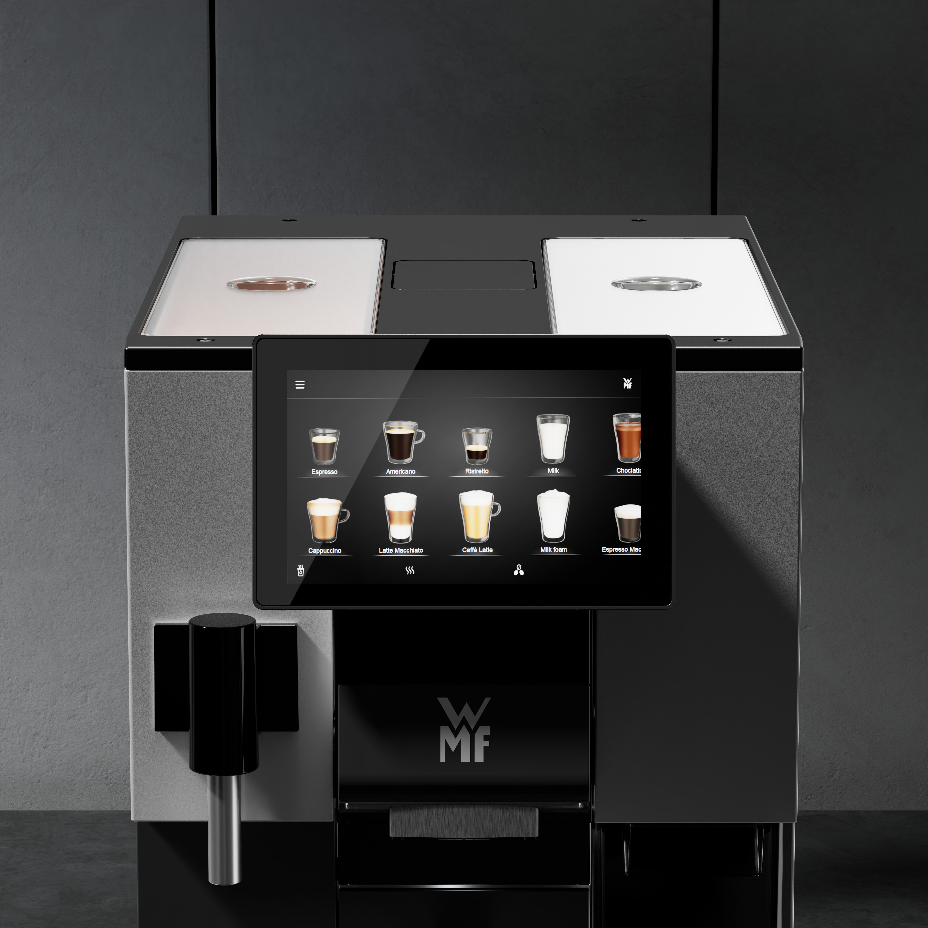 WMF Peak 50 Kaffeevollautomat 2 Mühlen
