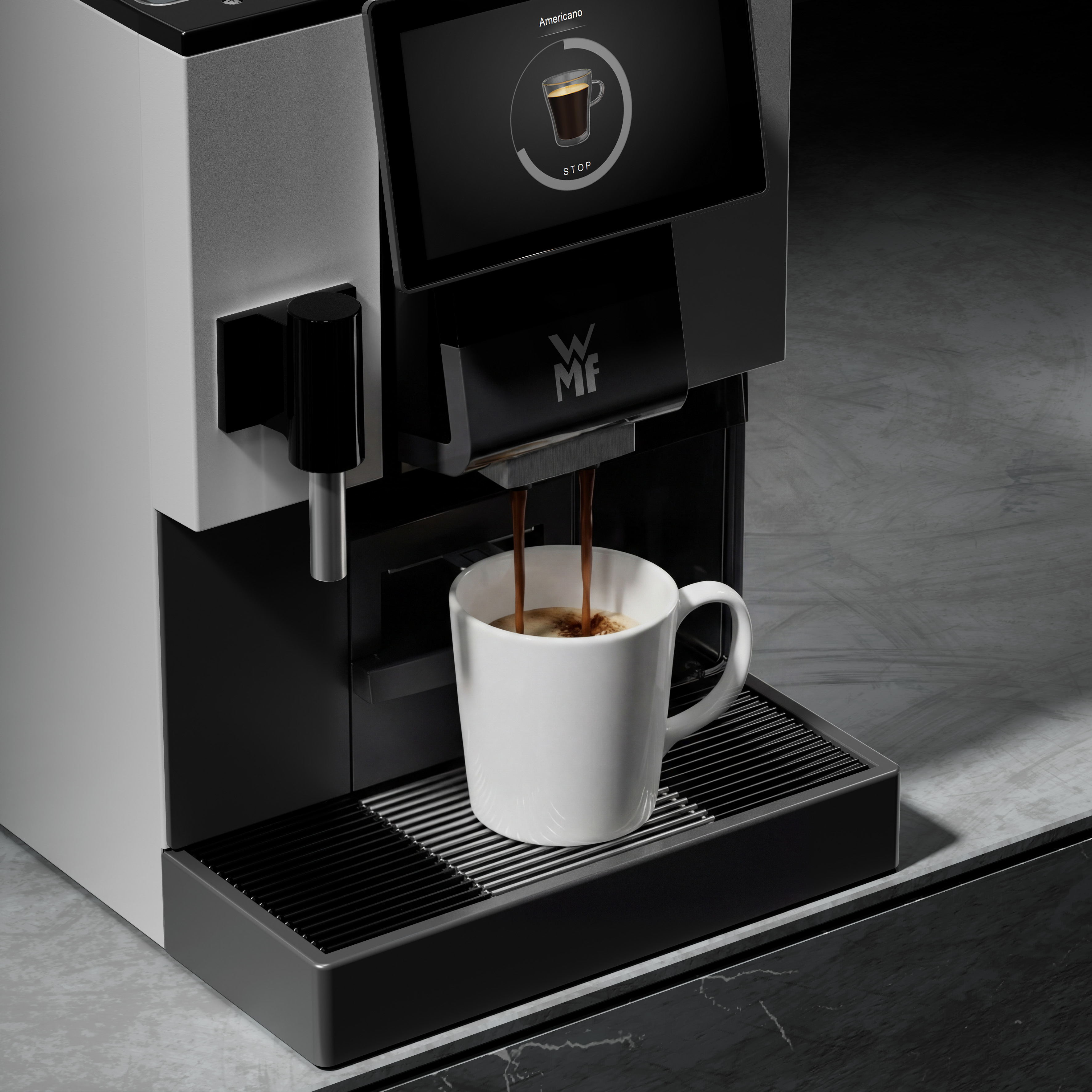 WMF Peak 50 Kaffeevollautomat 2 Mühlen